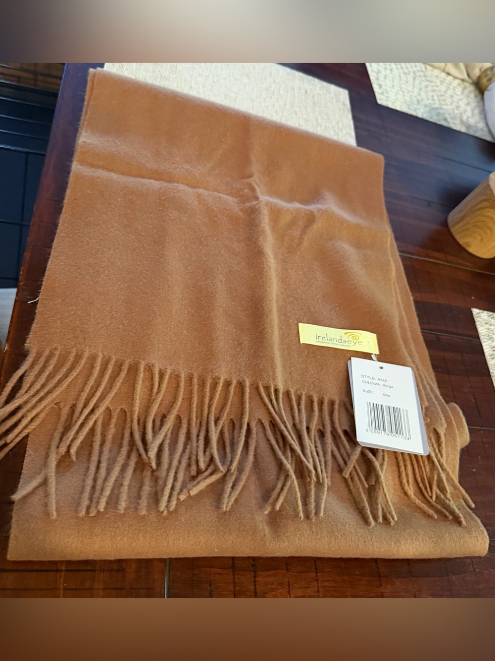 IrelandsEye wool Scarf New with tags